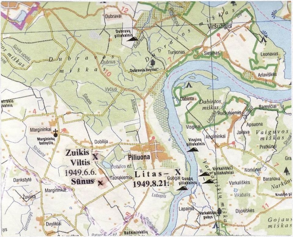 Partizano Vytauto Kabašinsko-Lito žūties vieta